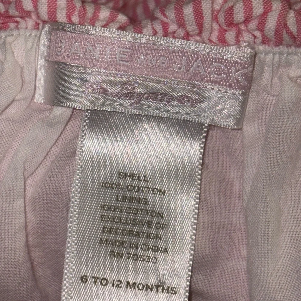 Janie and jack pink baby one piece pink jumper up to 12 months